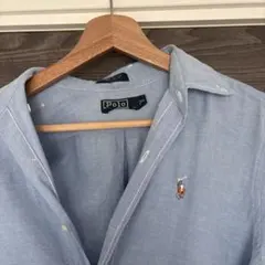 Polo Ralph Lauren ライトブルー 長袖シャツ