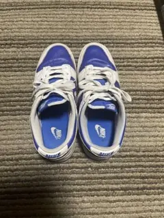 ナイキ　ダンク　スニーカー 青/白　レーザーブルー　27.5cm