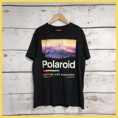 Polaroid 風景グラフィック Tシャツ ブラック サイズMのサムネイル