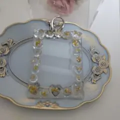 クリアゴールド　トレカキーホルダー