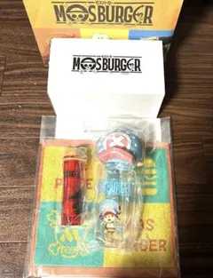 新品未開封☆ONE PIECE ルフィ MOS BURGER 5点セット2025