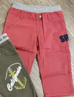 ハーフパンツ 110 2枚セット