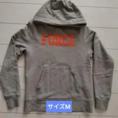 Nike FORCE パーカー グレー　ナイキ　サイズM