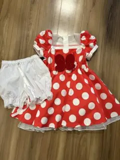 ビビディバビディブティック ミニーマウス ワンピース　ディズニー公式 120