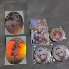 にじさんじ 缶バッジ コレクションカード ステッカー