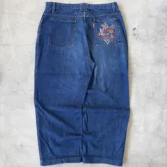 LANCEL 刺繍デザイン デニムパンツのサムネイル