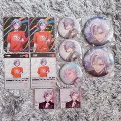 にじさんじ 不破湊 誕生日グッズ 2025 缶バッジ&チェキ風カード にじさんじ 不破湊 誕生日グッズ 2025 缶バッジ&チェキ風カード