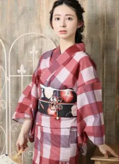 utatane チェック浴衣のサムネイル