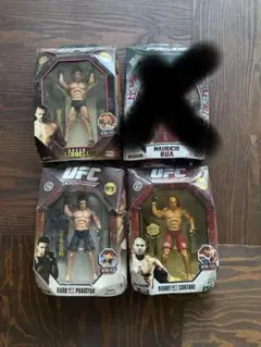 UFC フィギュアセット 4体 2025年最新】ufcフィギュアの人気アイテム - メルカリ