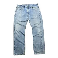 Levi's505リーバイスW38L32ストレートデニムジーンズワイドシルエット