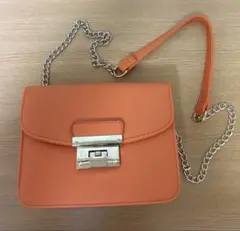 ハニーズ　オレンジ ショルダーバッグのサムネイル
