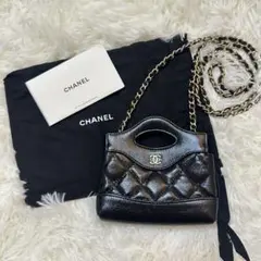CHANEL チェーン クラッチ ショルダーバッグミニバッ グのサムネイル
