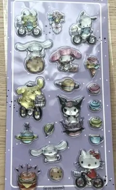 正規品　サンリオ　3Dシール ボンボンドロップシール　2