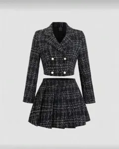 SHEIN ツイード セットアップ