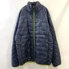 セーフ　美品　パタゴニア　パフジャケット　M ネイビー　パフボール USA製 96年 patagonia Puffball Jacket 紺黒 XS パタゴニア