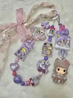 じゃらじゃらストラップ　モーリーちゃん