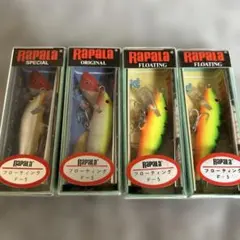 Rapala Floating F-5 ルアー 4個セット「セール中）
