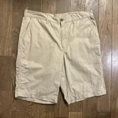 GU ハーフパンツ　ベージュ　メンズ　XLサイズ　ショートパンツのサムネイル