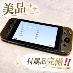 美品 付属品完備 SD付き Switch 人気ソフト 5本セット ブラック