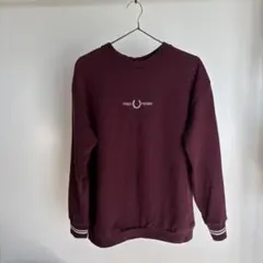 FRED PERRY バーガンディ トレーナーのサムネイル