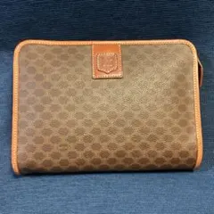 [美品] CELINE オールドセリーヌ セカンドバッグ マカダム柄