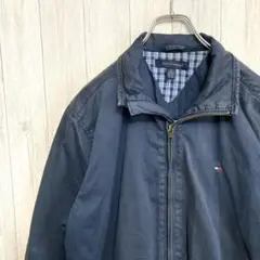 TOMMY HILFIGER トミーヒルフィガー ブルゾン 紺 Mサイズ