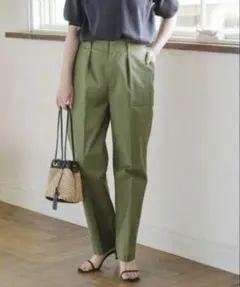 Spick&Span サテンイージーカーゴパンツ 38 Spick & Span（スピックアンドスパン）の「≪追加3≫バック