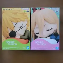 チェンソーマン Q posket sleeping デンジ＆パワー フィギュア