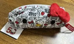 【新品未使用タグ付】ハローキティ　50周年アニバーサリー ペンケース　ポーチ