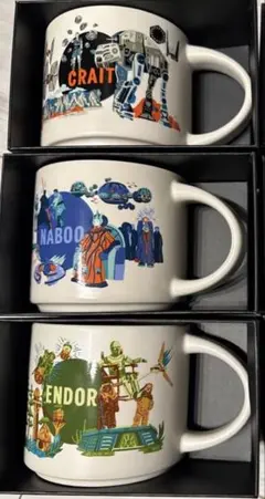 3点セット最安値】スターバックス スターウォーズ マグカップ 