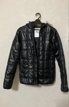 AK RUSS-K キッズ中綿ジャケット 黒 140〜150