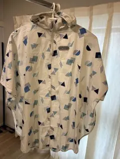 OUTDOOR PRODUCTS レインポンチョ 幾何学模様のサムネイル