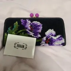 美品♪FEILER 花柄　長財布　ポーチ 楽天市場】フェイラー FEILER マルチポーチ 財布ポーチ 花柄