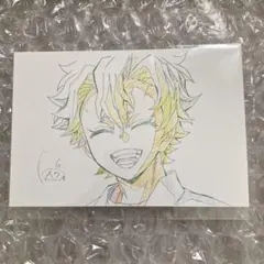 鬼滅の刃 柱展 キービジュアル プレミアムポスター 不死川実弥 新品未