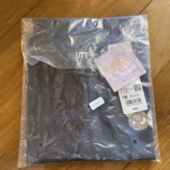 ユニクロ ちいかわ サンリオ Tシャツ UT 半袖 キッズ ダークグレー 130