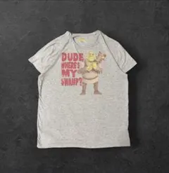 シュレック Tシャツ DUDE WHERE'S MY SWAMP パロディ 映画
