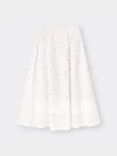 柄ロングスカート