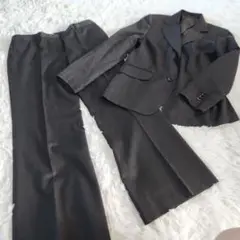 LA RIVA BIANCA ビジネス スーツ パンツ セット グレー ウール