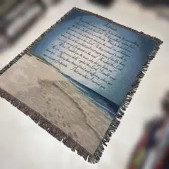 聖書の一節 マルチカバー ソファカバー ヴィンテージラグ 150x130