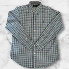 Polo Ralph Laurenポロ ラルフローレン チェックBDシャツ M