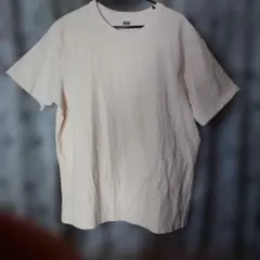 UNIQLO U Tシャツ XXL クリーム色