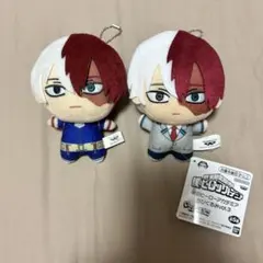 2点セット】僕のヒーローアカデミア もっちび ぬいぐるみ 緑谷出久 轟