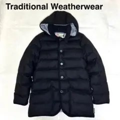 Traditional Weatherwear ウールダウンコート　ブラック
