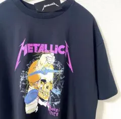 METALLICA メタリカ　Tシャツ スカルデザイン　ロックバンド　Lサイズ