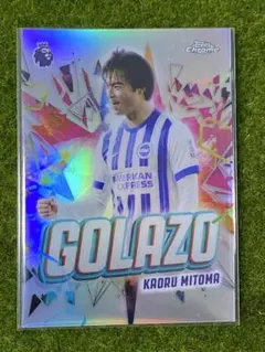 25-26 Topps Chrome 三笘薫LIGHTNING CHROME - メルカリ