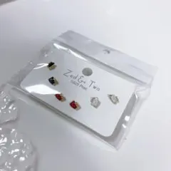 Zed & Two hello Kitty ピアス 3点セット