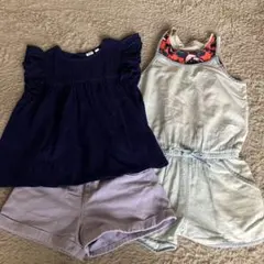 トップスボトムス 夏服　女の子まとめ売り 130