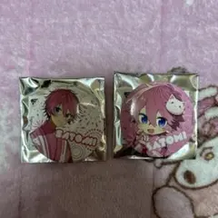 さとみ 缶バッジ 2個セット