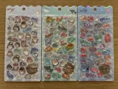 【希少　水族館限定】　クーリア正規品　ボンボンドロップシール　3枚セット