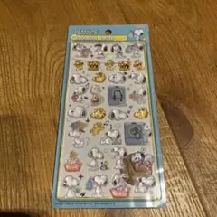 【正規品】ボンボンドロップシール　PEANUTS スヌーピー　ランドリー